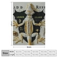 thumbnail image 4 of Orinice Bearded Dragon Warm Lightweight Blanket Soft Fleece Throw Blanket for All Seasons - Cow Gifts Blanket, Living Room Sofa Decor, Long-lasting & Multiple Sizes 60x80in, 4 of 6