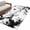 White Black, variant on Large Area Rugs for Living Room Bedroom, Chinese 6'x9' Rug Washable Carpet Runner Indoor Outdoor, Black White Tree Flowers Traditional Ink Painting Non Slip Floor Mats Rug for Kitchen, Playroom