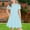 Light Blue, variant on BRGZLK Summer Dress for Girls Cute Solid Short Sleeve Round Neck Flutter A-Line Mini Dresses Casual Everyday Dresses Black 4-5 Years