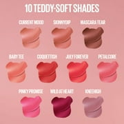 Maybelline Super Stay Teddy Tint, Long Lasting Matte Lip Stain, Current Mood, 0.17 fl oz