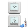 thumbnail image 1 of 2-Pack Honeywell TH6210U2001/U T6 Pro Programmable Thermostat + LCD Cleaner, 1 of 7