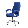 thumbnail image 3 of Housse de Dossier de Fauteuil Pivotant Housse de Chaise de Bureau Ordinateur, 3 of 6