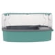 thumbnail image 2 of Tanque de tortuga con tapa: terrario de plástico para reptiles, caja de cría de tortugas con plataforma para tomar el sol, acuario para tortugas, evita que se escapen., 2 of 7