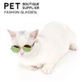 thumbnail image 4 of Gafas De Metal Para Mascotas Gafas De Sol De Moda Para Mascotas Gafas Antideslizantes Para Perros Protección Solar Gafas Retro Para Mascotas Protección Ocular Decoración Para Mascotas Gafas De Sol Speravity PT001575-05, 4 of 6