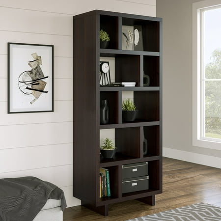 Better Homes & Gardens Steele Open Tower Bookcase, Multiple Finishes