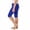 Dark Blue, variant on Girls Capri Leggings Cotton Knee Length Stretch Summer Lightweight for Kids Dancewear Running Legging