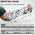 thumbnail image 6 of COEQINE Dolphin Starfish Arm Cast Covers Size S Elastic Removable Cast Cover Easy to Put on Wrist Elbow Cast Wound Scratcher Covers for Arm Hand Protectors and Decortion, 6 of 7