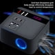 thumbnail image 5 of Teissuly Car Inverter 150W Peak 12V/24V To 110V LED Display Sockets Power Inverter Adaptor Fast Charging Teissuly WER202312026081, 5 of 9