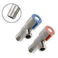 thumbnail image 2 of Stainless Steel Triangle Valve Toilet Water Stop Valve Water Heater Valve, 2 of 8