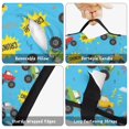 thumbnail image 6 of Monster Cartoon Truck Blue Pattern Teens Toddler Nap Mat with Pillow, Sleeping Mat Bag for Preschool Daycare 50"x20", 6 of 6