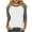 Gray, variant on Htigea Clearanc Womens V Neck 3/4 Sleeve T Shirts Casual Basic Summer Tees Shirts Loose Fit Tunic Tops Fall Pullover Today Sales XL