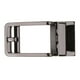 thumbnail image 2 of Hebilla de cinturón deslizante automática Soledad Para hombre de negocios Gris negro, 2 of 7