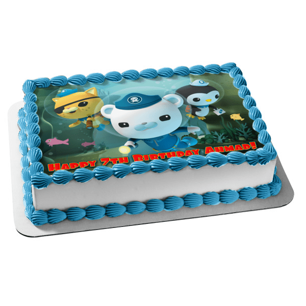 Octonauts edible cake toppers | Octonauts birthday, Octonauts cake, Edible cake  toppers