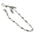 thumbnail image 4 of 57cm / 22.44inch Wallet Chain Strong Leash Biker Trucker Key Jeans - Pta antigua, 1 Plata antigua Yinane cadena de pantalones para hombres, 4 of 8
