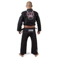 thumbnail image 2 of Fighter KIDS BJJ Gi Demon Uniform - black, BJJB-01K, 2 of 4