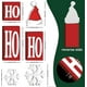 thumbnail image 2 of 6 Pieces Christmas Ho Ho Ho Decoration Wood Table Centerpieces Sign Freestanding, 2 of 5