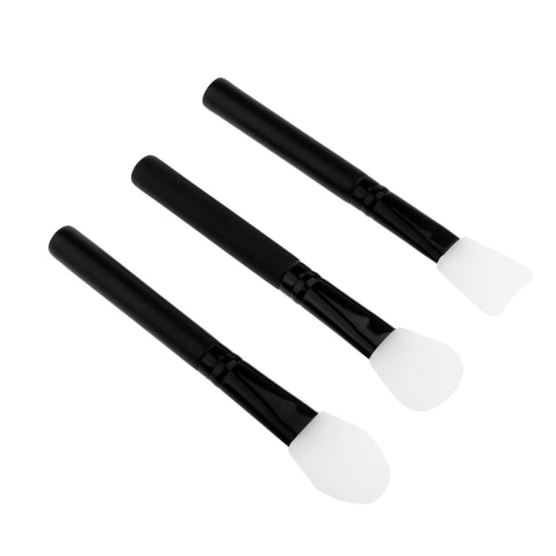 3 piezas de Cepillo de Belleza Baoblaze Mascarilla Facial Herramientas de Bricolaje color claro