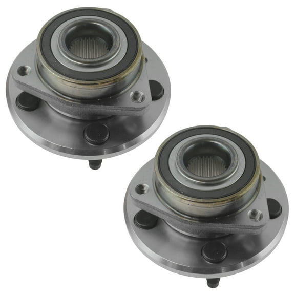 TRQ Rear Wheel Hub & Bearing Driver & Passenger Side for 10-12 Chevy Camaro BHA53789 Fits select: 2010 CHEVROLET CAMARO SS, 2011-2015 CHEVROLET CAMARO LT