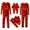 A-Red, variant on NIEWTR Halloween Pajamas for women Family Matching Pajamas Sleepwear Pjs Sets Long Sleeve Tops Matching Pajamas Pants Funny Jammies Print Comfort Sleepwear