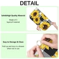 thumbnail image 4 of Microfibre Drying Mat for Kitchen Sunflower Colorful Floral Dish Drying Drainer Mat Absorbent Drying Mat Washing Up for Glass, Plate & Cup 18inch X 24inch, 4 of 5