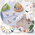 thumbnail image 5 of 16Pcs 8 Colors Cat Stitch Markers Crochet Stitch Marker Cute Animal Colorful Enamel Removable Locking Crochet Marker Charms for DIY, 5 of 5