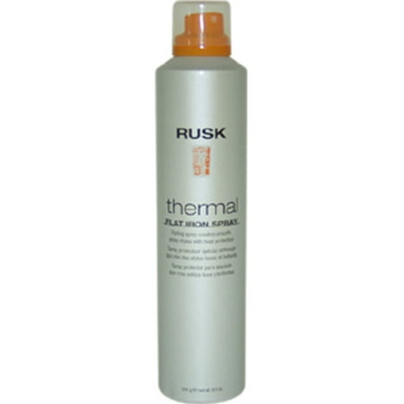 Thermal Flat Iron Spray Rusk 8.8 oz Hair Spray Unisex
