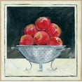 thumbnail image 2 of Tillmon, Avery 20x20 Black Ornate Wood Framed with Double Matting Museum Art Print Titled - Apples in Colander, 2 of 4