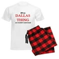thumbnail image 6 of CafePress - It'S A Dallas Texas Thing, You Wouldn& Pajamas - Men's Light Loose Fit Cotton Pajama Set, 6 of 7