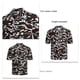thumbnail image 5 of Camisa de playa de manga corta para hombre, camisa informal a la moda con estampado de cuello vuelto y botones para vacaciones de verano, 5 of 6
