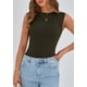 thumbnail image 5 of Remera PRETTYGARDEN para Mujer con Mangas Cortas Acanaladas XL, 5 of 8