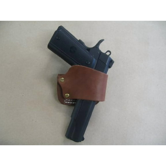 Para Ordnance P12, P13, P14, P16, P18 Leather Belt Slide Holster TAN - USA