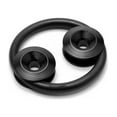 thumbnail image 2 of BAMILL Aluminum Quick Release Fasteners Bumper For Car Trunk Fender Hatch Lids Kit Black, 2 of 6