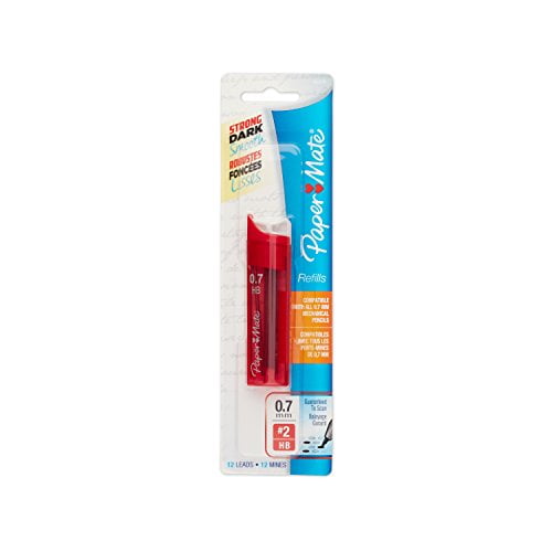 Papermate Mechanical Pencil 0.7 Mm Lead Refills 2 One Tube 12 CT