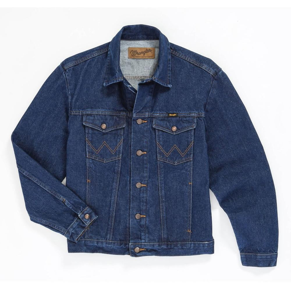 Free Shipping! Wrangler Men's Classic Stretch Denim Trucker Jacket