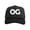 Black, variant on Gravity Threads OG Adjustable Trucker Hat - Black