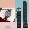 thumbnail image 3 of Correa de reloj de caucho fluorado de liberación rápida de 20 mm y 22 mm para Seiko PROSPE, Breitling, Citizen, pulsera extendida transpirable, 3 of 5