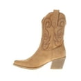 thumbnail image 3 of Roper Womens Miranda Embroidered Pointed Toe Pull On Cowboy  Ankle Boots, 3 of 5