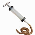 thumbnail image 2 of Home Kitchen Sausage Stuffer with 3 Filling Tubes Manual Hand Push Type Plastic Sausage Maker, 2 of 5