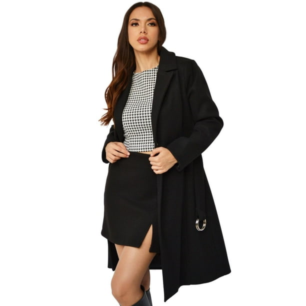 Abrigo largo Roman Fashion, 1796 (Negro) negro G Roman Fashion AB-ELY-1796-NEGRO-ALL