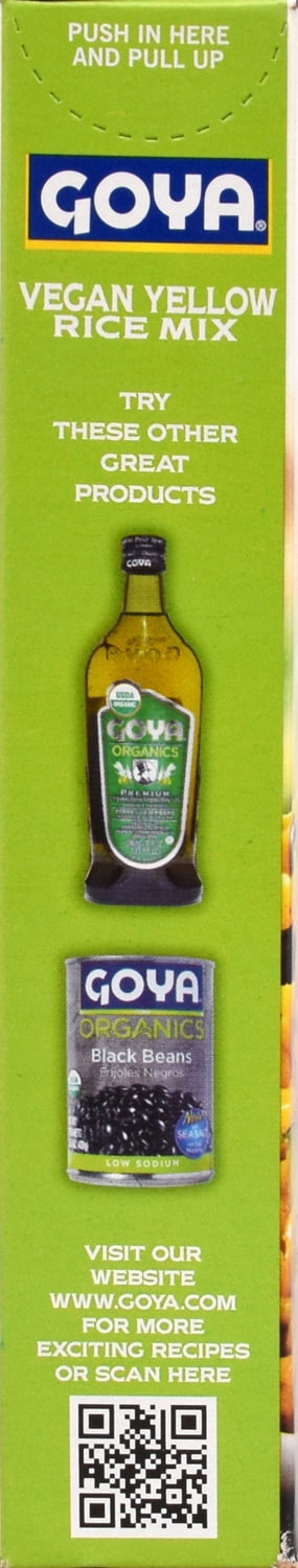 Goya Vegan Yellow Rice Mix, 7 oz