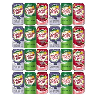  Canada Dry Ginger Ale, Summer Cans Variety Pack, 12 Fl Oz  Cans