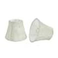 thumbnail image 3 of Aspen Creative 30272-2 Small Bell Shape Chandelier Set (2 Pack), Transitional Design in Ivory, 5" Bottom Width (3" x 5" x 4") Clip ON LAMP Shade, 2 Count, 3 of 10