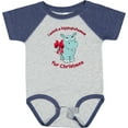 thumbnail image 3 of Inktastic I Want a Hippopotamus for Christmas Boys or Girls Baby Bodysuit, 3 of 5
