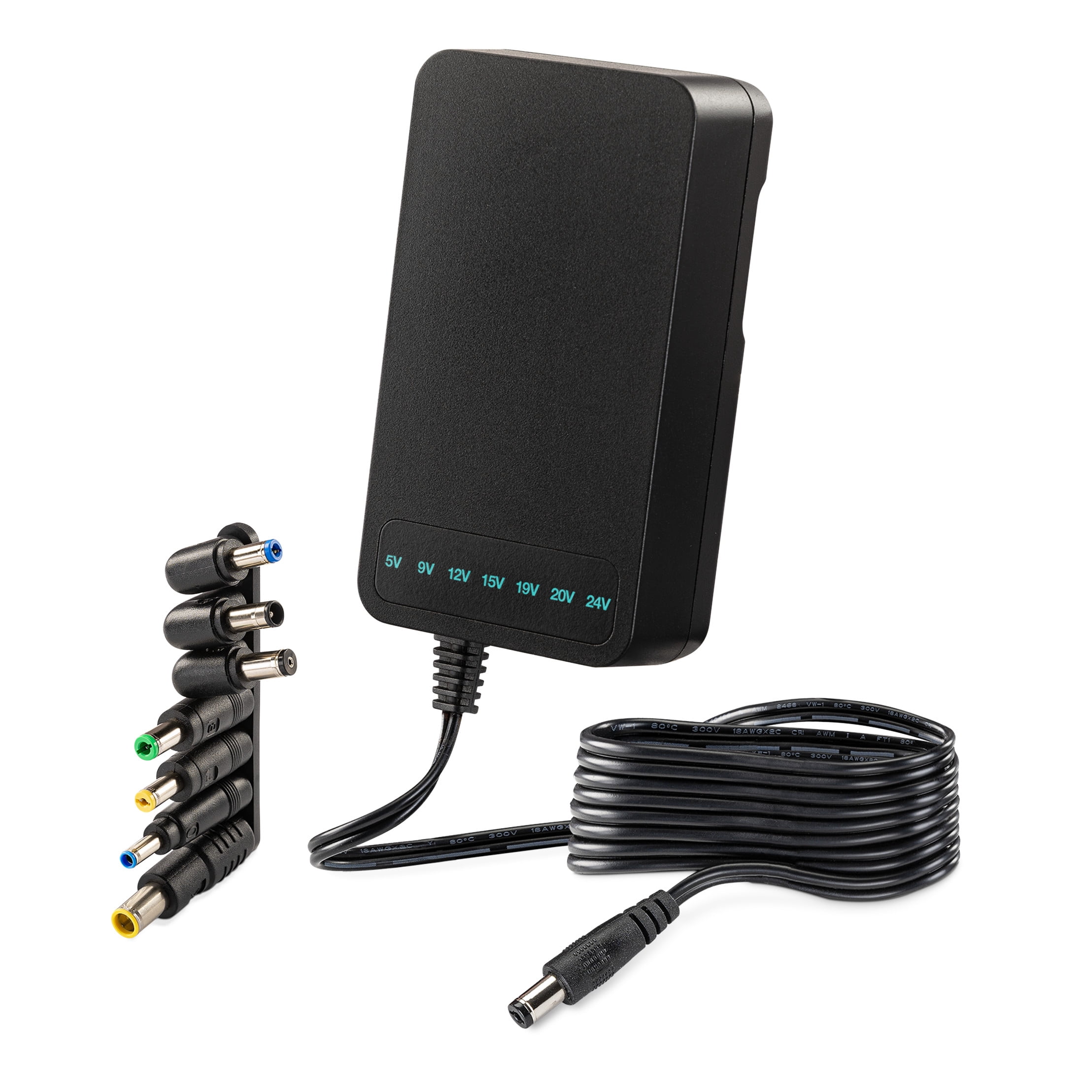 CyberPower CPUAC3000 - 48W/3000mA Black Universal Power Adapter with 7 Adapter Tips and 3.5 ft Cord