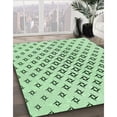 thumbnail image 2 of Ahgly Company Indoor Round Patterned Mint Green Area Rugs, 3' Round, 2 of 6