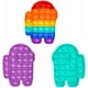 thumbnail image 1 of Pop Push Its Tie Dye Bubble Sensory Fidget Autismo Necesidades especiales Aliviador de estrés para niños y adultos Adepaton WMCH-136, 1 of 6
