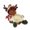 A, variant on Christmas Doll Basket Desktop Ornament Christmas Eve Basket Christmas Decoration Sugar Fruit Basket Ornament