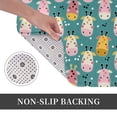 thumbnail image 6 of Susaid Colorful Cow Print Doormat,Porch Decor,Housewarming Decor Gift Doormat,Funny Flannel Floor Mat,Funny Doormat 24x16 Inch, 6 of 7