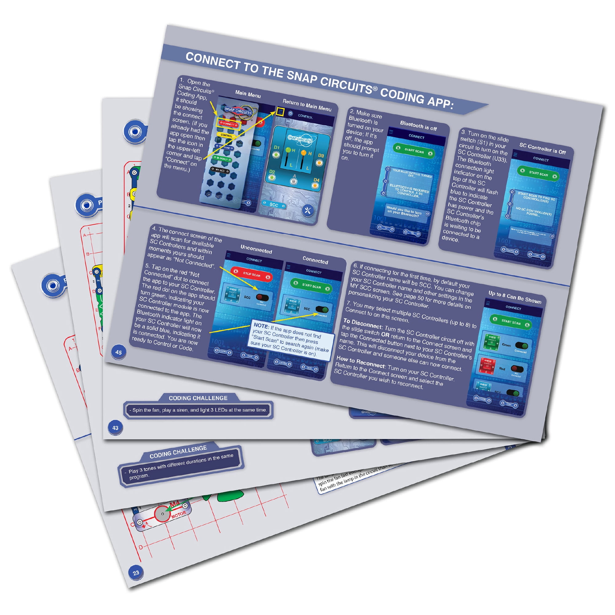 Snap Circuits Explore Coding, STEM Building Toy for Ages 8 to 108