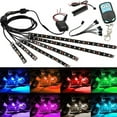 thumbnail image 2 of Jiandong LED Light Motorcycle LED Light Colorful Light Strips Neon Lights Waterproof LED light Bar Assorted Color(11.81X0.79X0.39Inch), 2 of 10